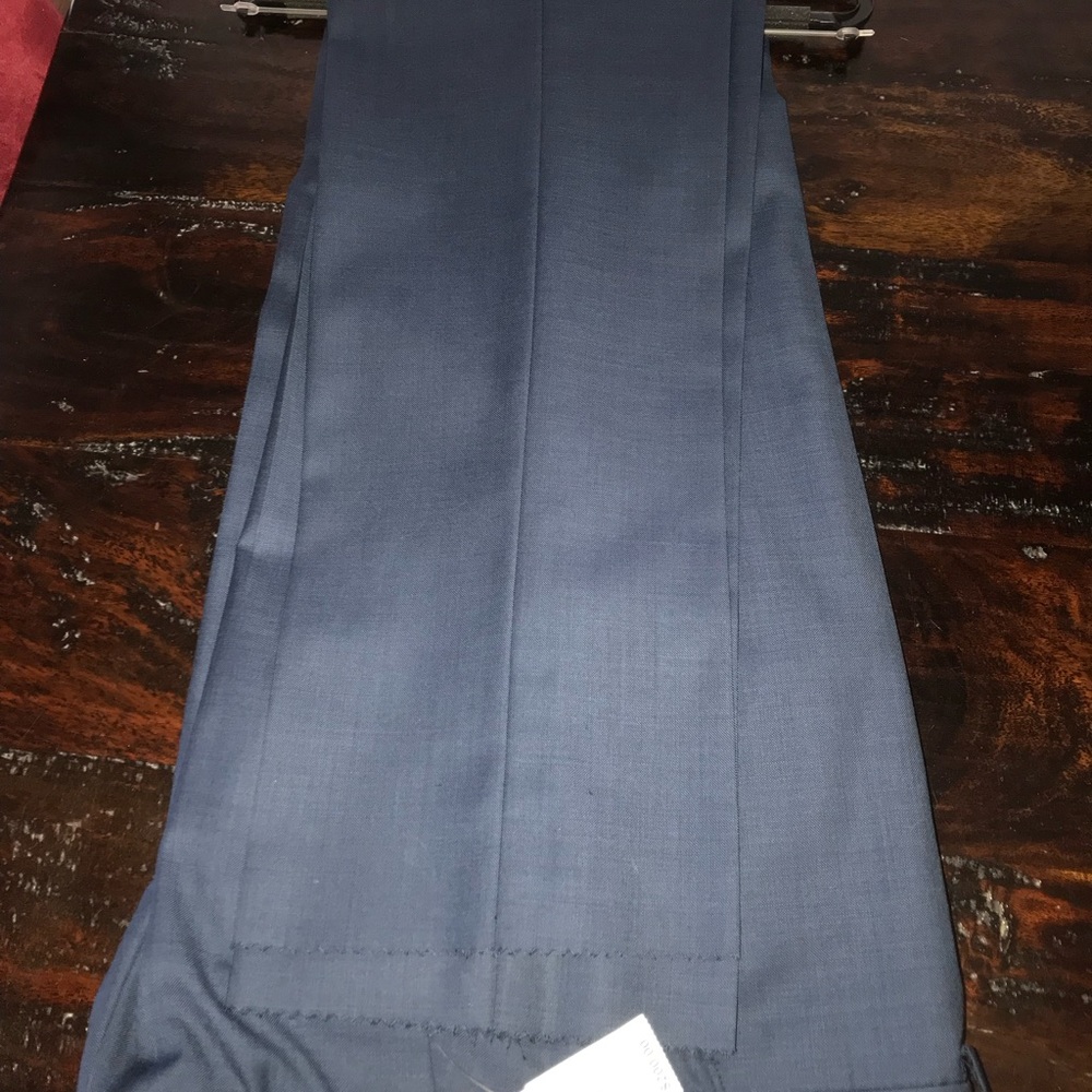 NWT Jos A Bank Navy Blue Traveler Pants Size 31 R